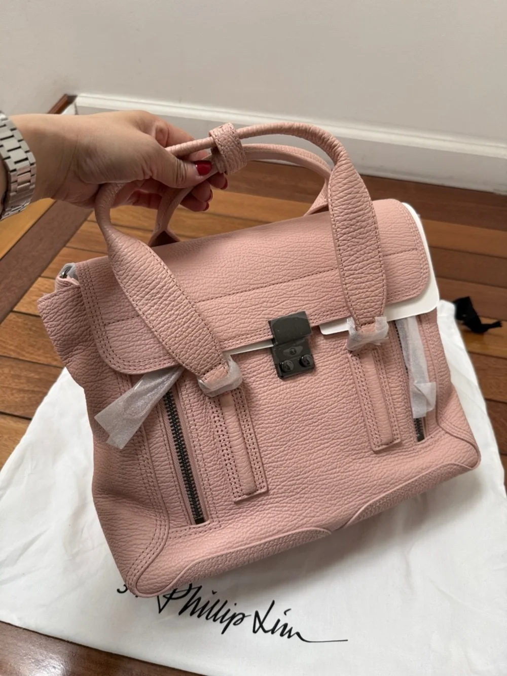 NEW 3.1 Phillip Lim Medium Pashli Satchel Petal